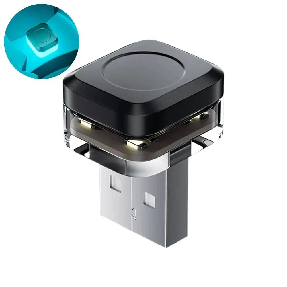 Mini USB LED Car Light – Colorful Interior Atmosphere & Emergency Lamp Econic Blanks